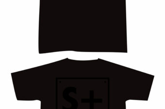 【S+CAMERACLUB】エスプラスカメラクラブ ロゴ入りTシャツ ブラック